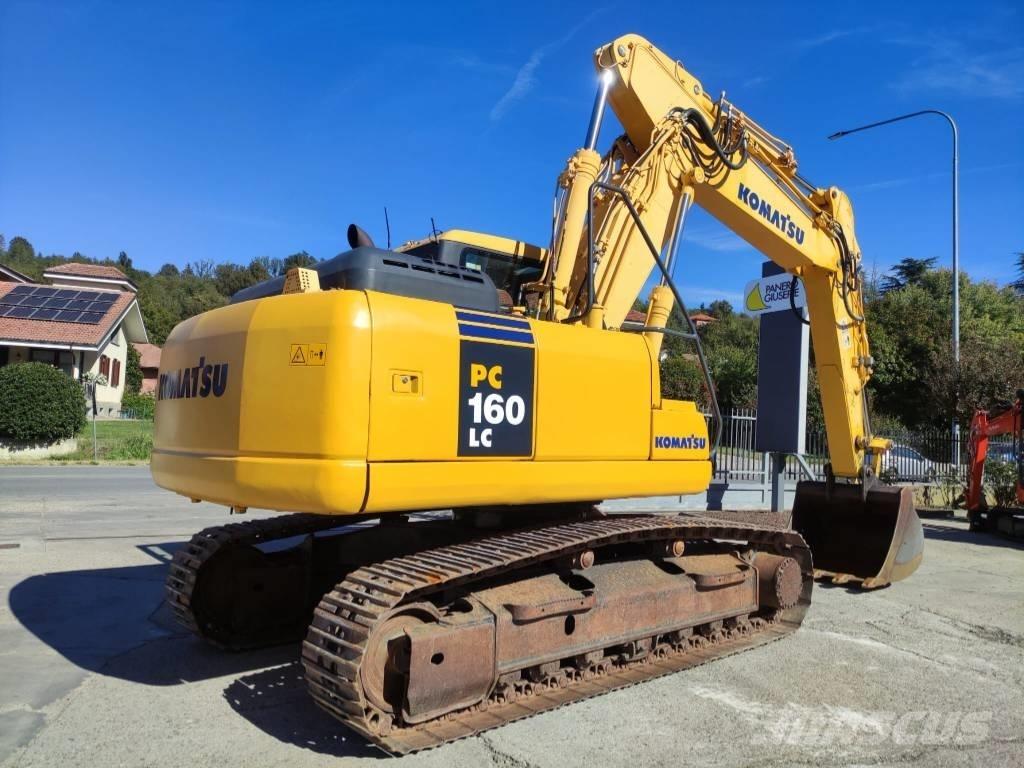 Komatsu PC 160 LC-7 Vikšriniai ekskavatoriai
