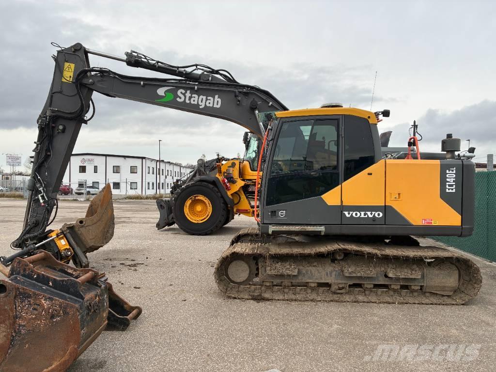 Volvo EC140EL Vikšriniai ekskavatoriai