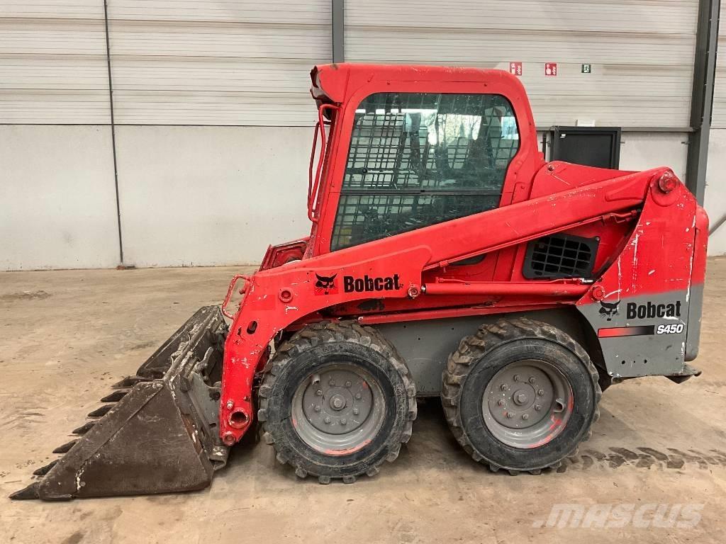 Bobcat S 450 Krautuvai su šoniniu pasukimu