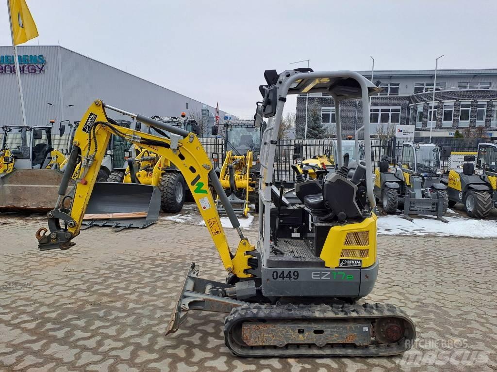 Wacker Neuson EZ17e Vikšriniai ekskavatoriai