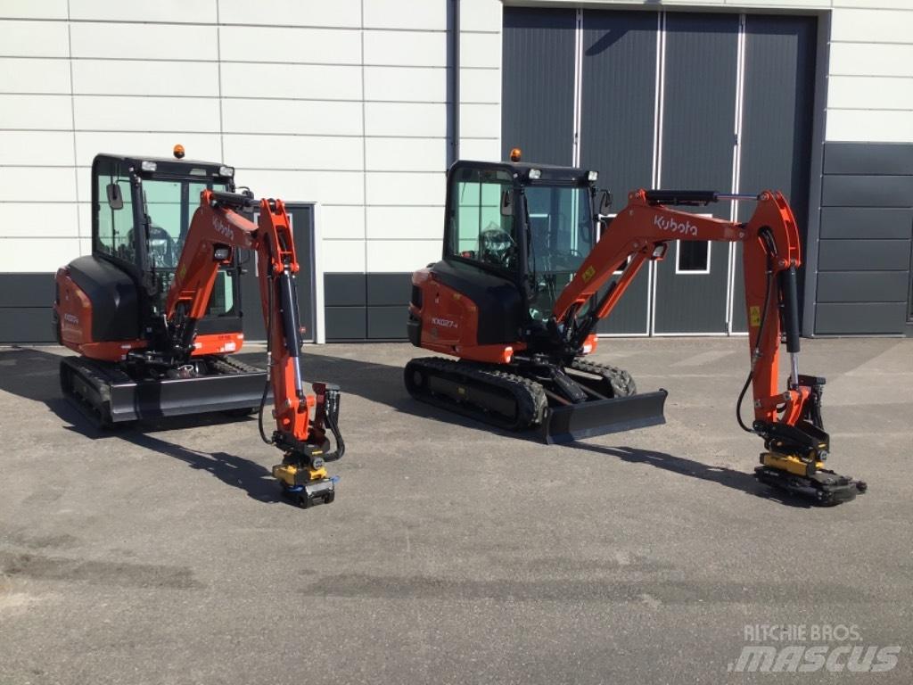 Kubota KX 027 Mini ekskavatoriai < 7 t