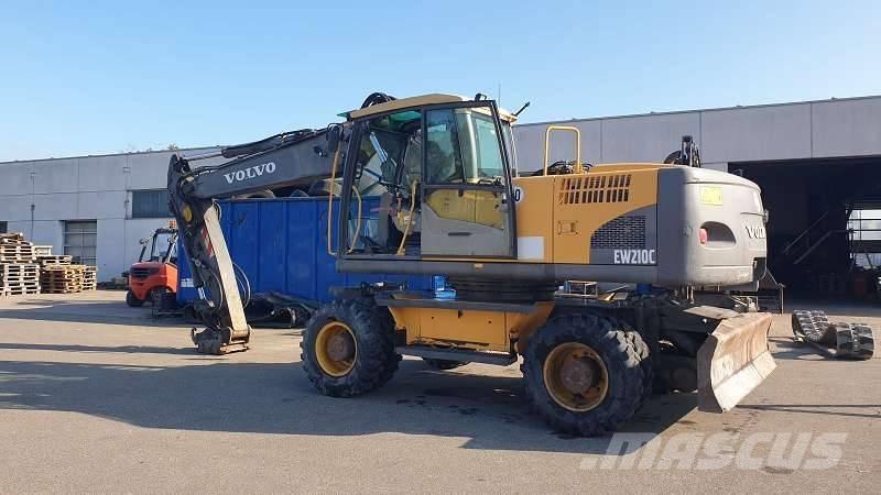 Volvo EW 210 C Ratiniai ekskavatoriai
