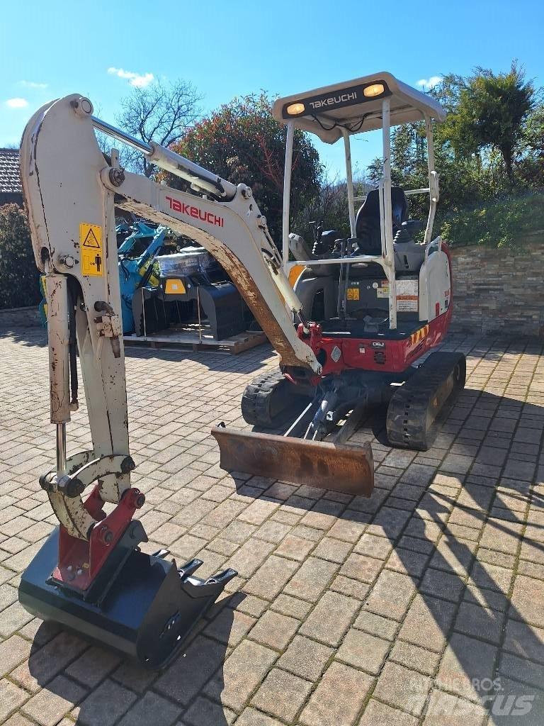 Takeuchi TB 216 Mini ekskavatoriai < 7 t