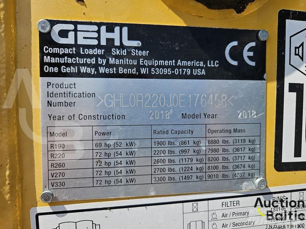 Gehl R 220 Krautuvai su šoniniu pasukimu