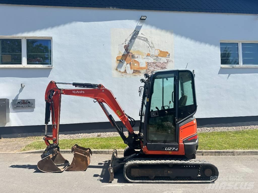 Kubota U 27-4 Mini ekskavatoriai < 7 t