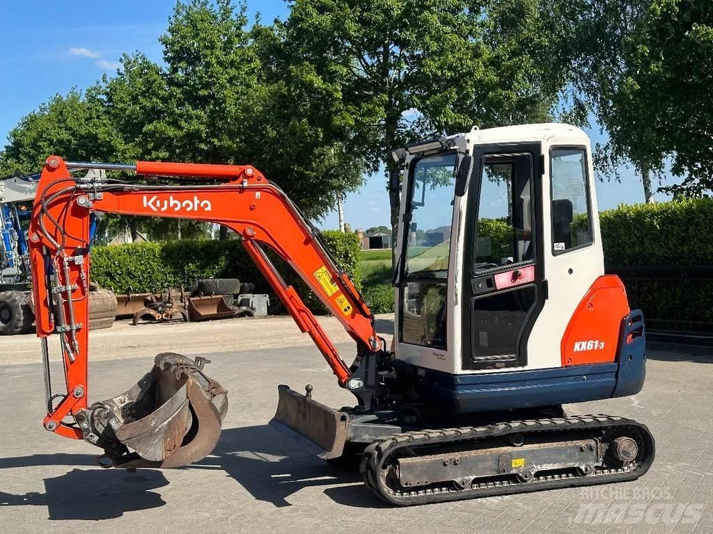 Kubota KX61-3 Mini ekskavatoriai < 7 t