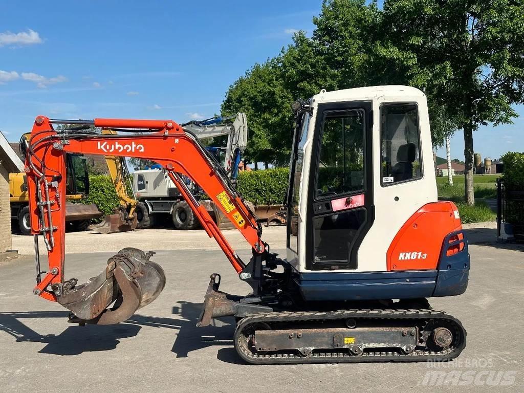 Kubota KX61-3 Mini ekskavatoriai < 7 t