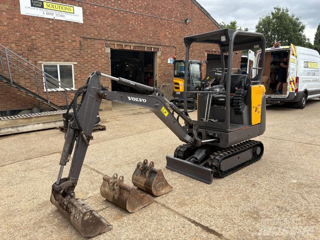 Volvo EC 15 D Mini ekskavatoriai < 7 t