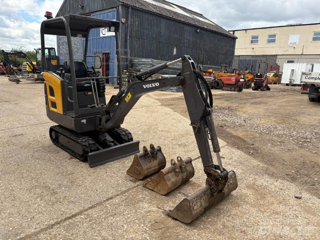 Volvo EC 15 D Mini ekskavatoriai < 7 t