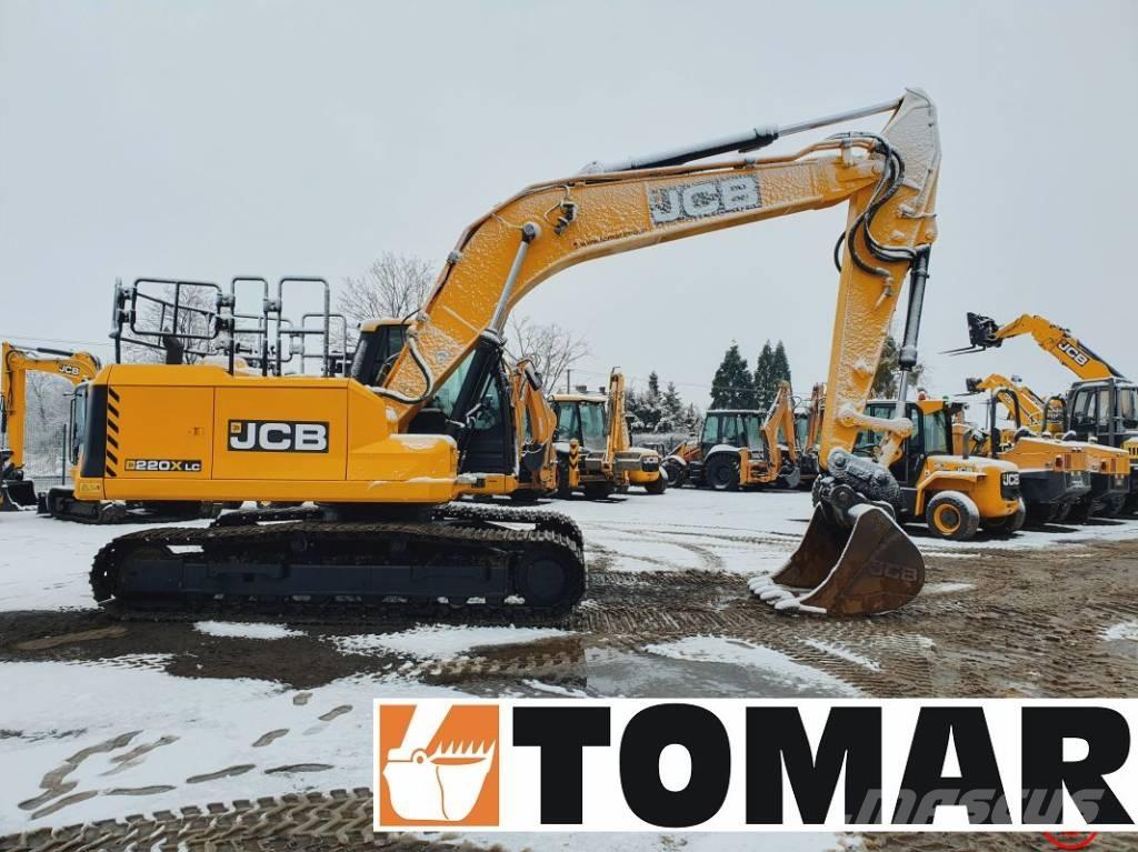 JCB 220 X LC Vikšriniai ekskavatoriai