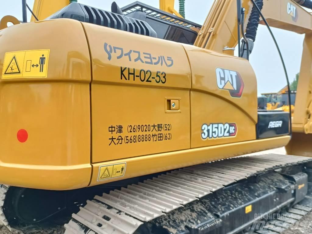 CAT 315 D Vikšriniai ekskavatoriai