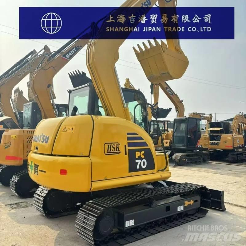 Komatsu PC 70 Vikšriniai ekskavatoriai