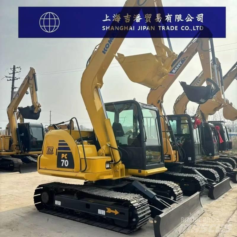 Komatsu PC 70 Vikšriniai ekskavatoriai