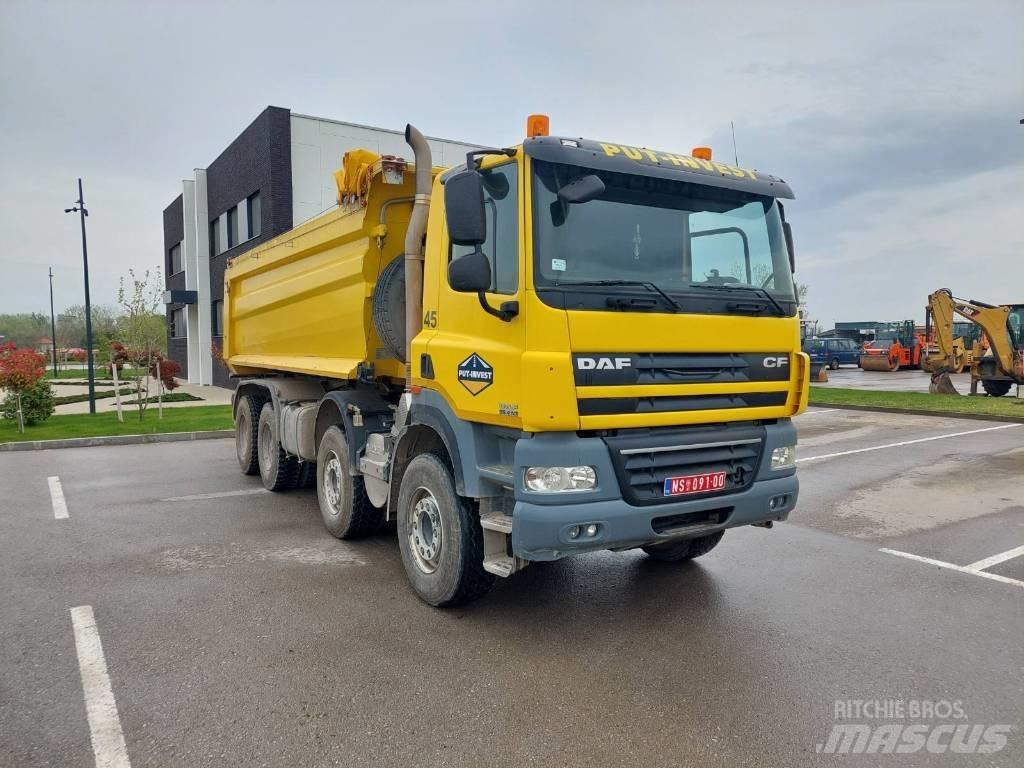 DAF CF 85.410 Savivarčių priekabų vilkikai