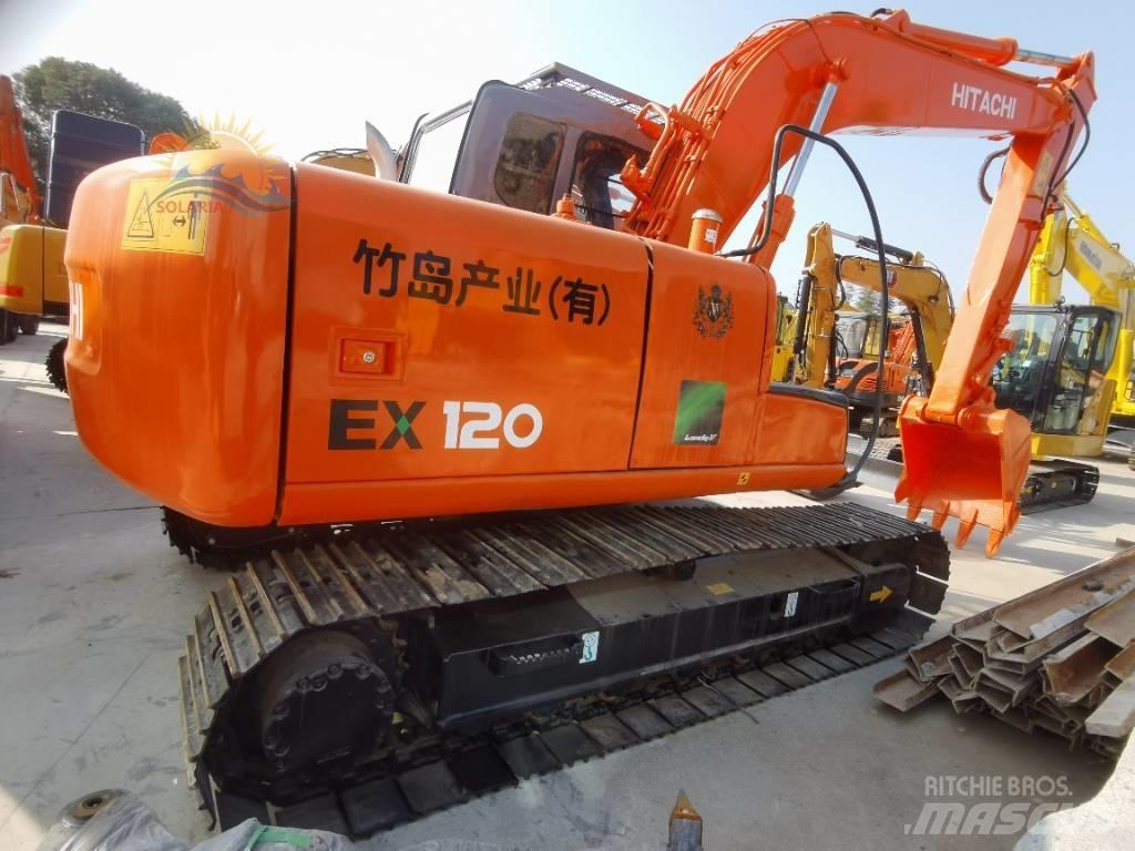 Hitachi EX 120 Vikšriniai ekskavatoriai