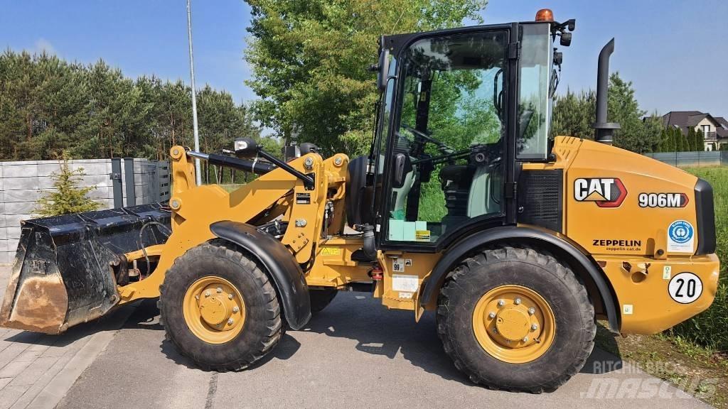 CAT 906M Naudoti ratiniai krautuvai