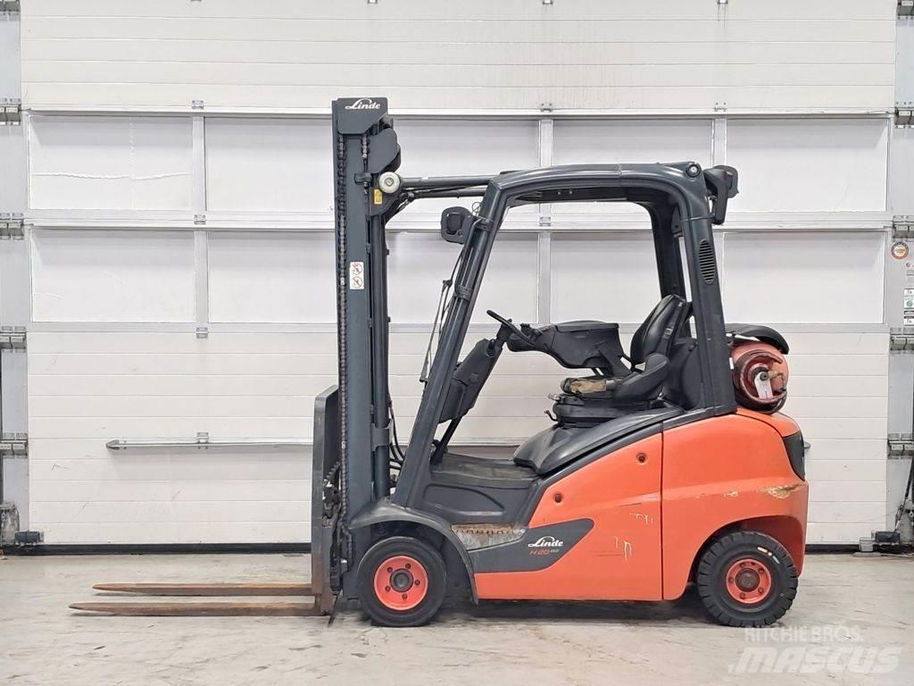 Linde H20T-01 LPG (dujiniai) krautuvai