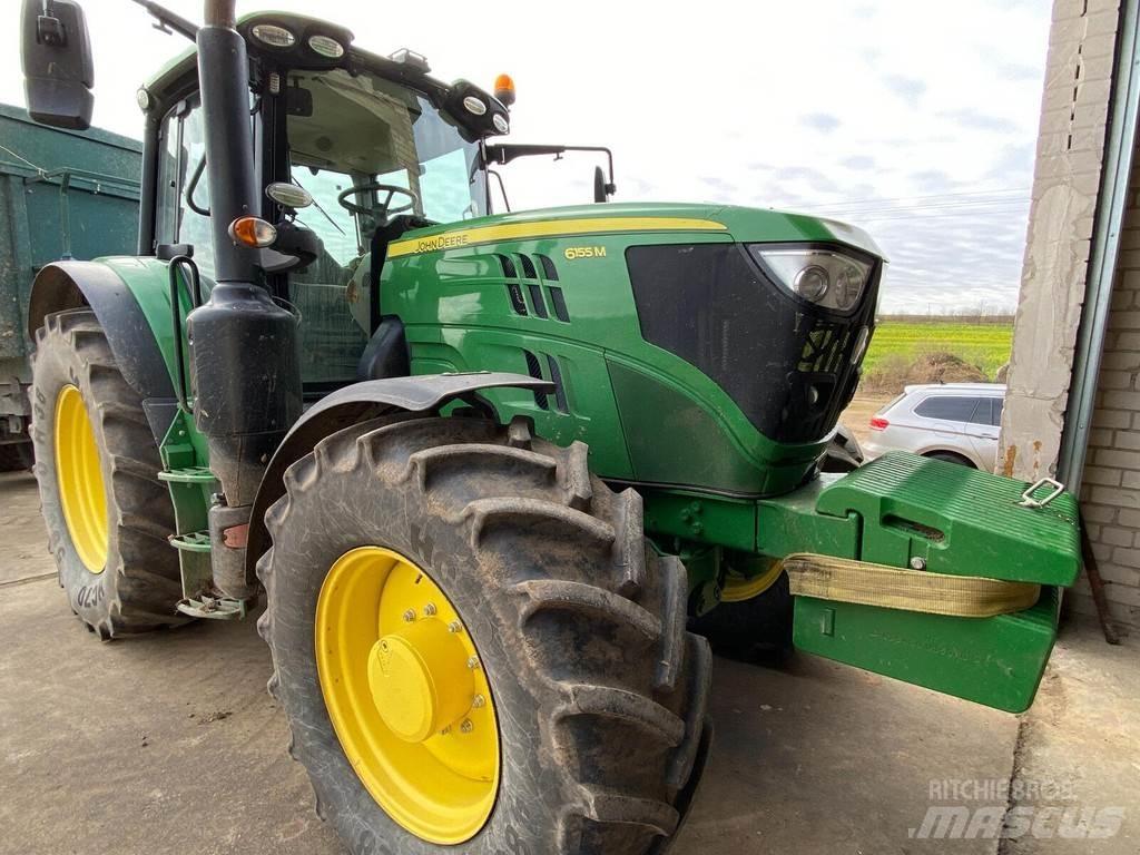 John Deere 6155M Traktoriai