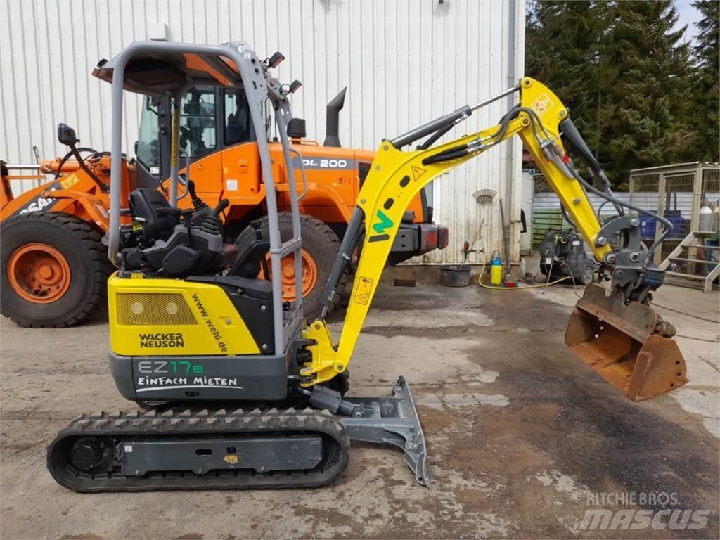 Neuson EZ17E Mini ekskavatoriai < 7 t
