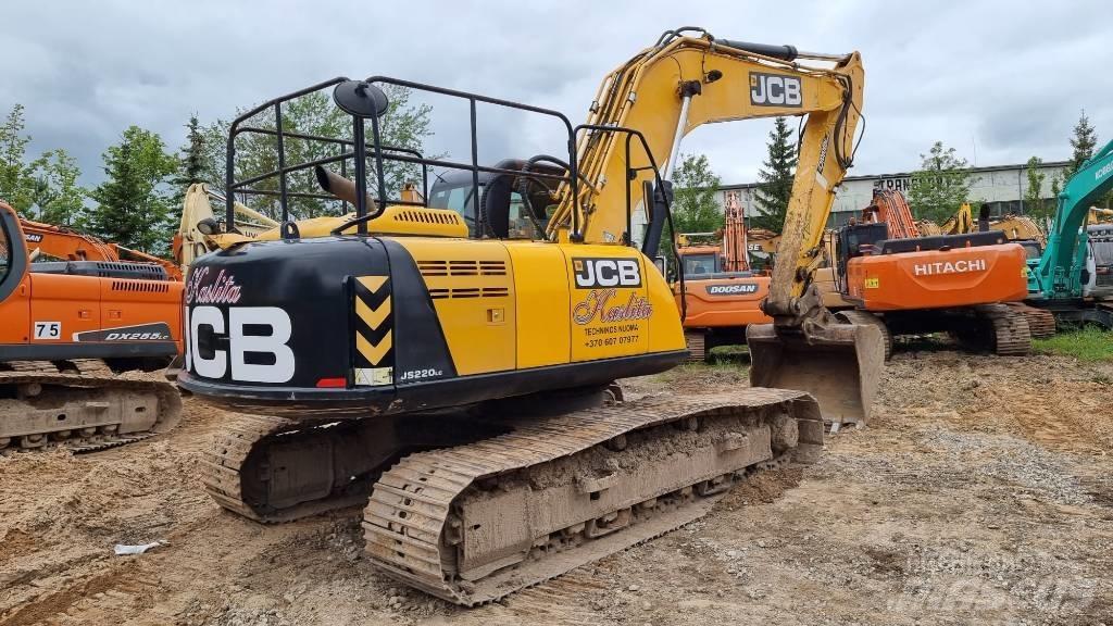 JCB JS 220 LC Vikšriniai ekskavatoriai