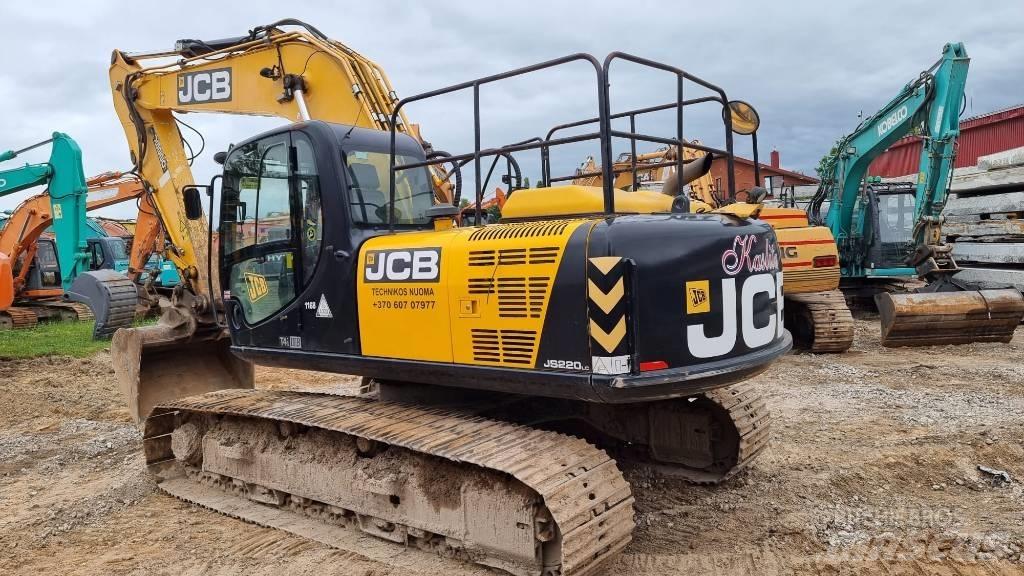 JCB JS 220 LC Vikšriniai ekskavatoriai