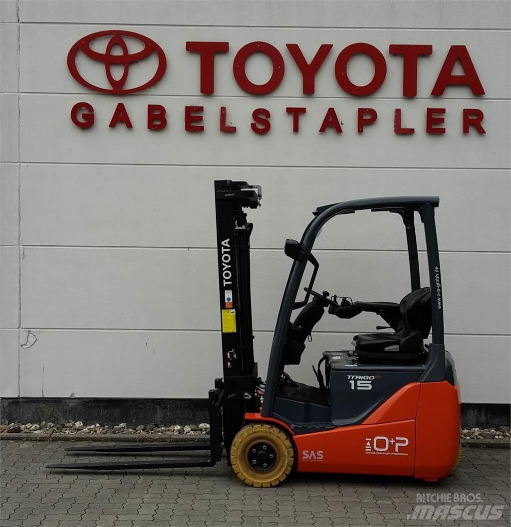 Toyota 8FBET15 Elektriniai šakiniai krautuvai