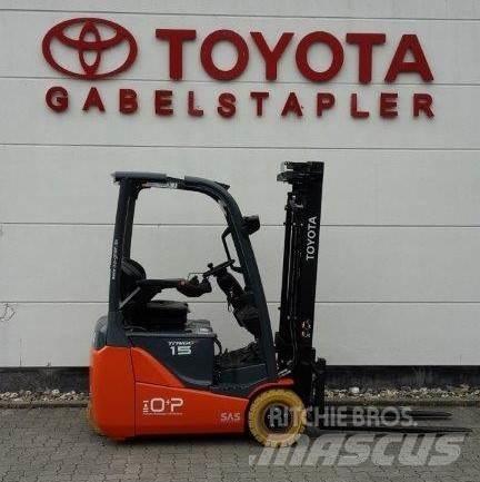 Toyota 8FBET15 Elektriniai šakiniai krautuvai