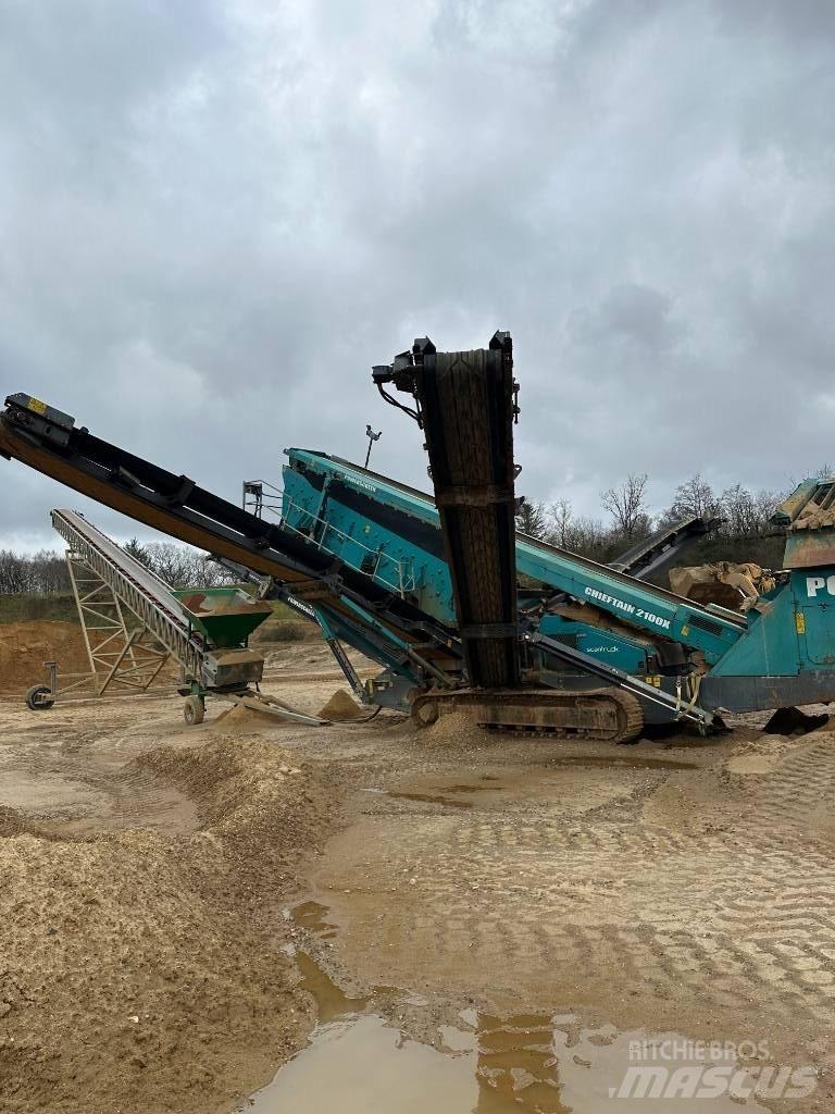 PowerScreen 2100X Mobilūs sietai