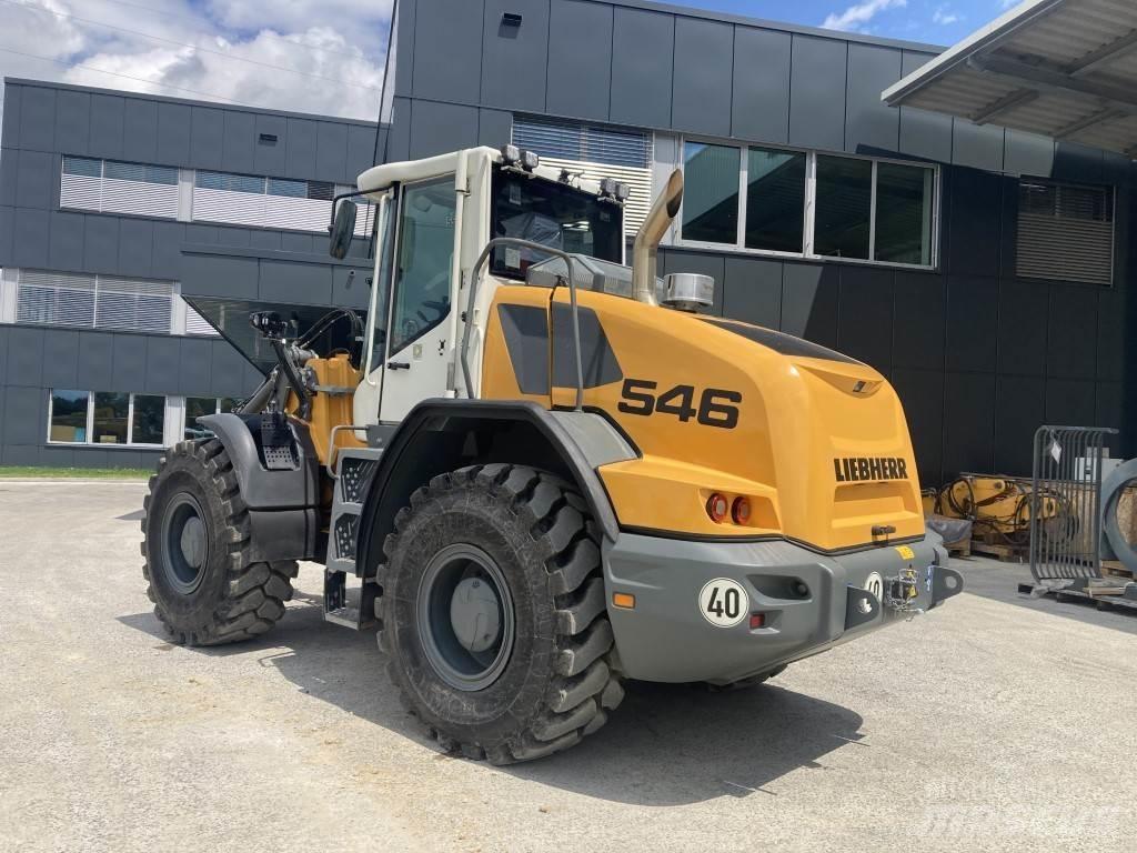 Liebherr L 546 Naudoti ratiniai krautuvai