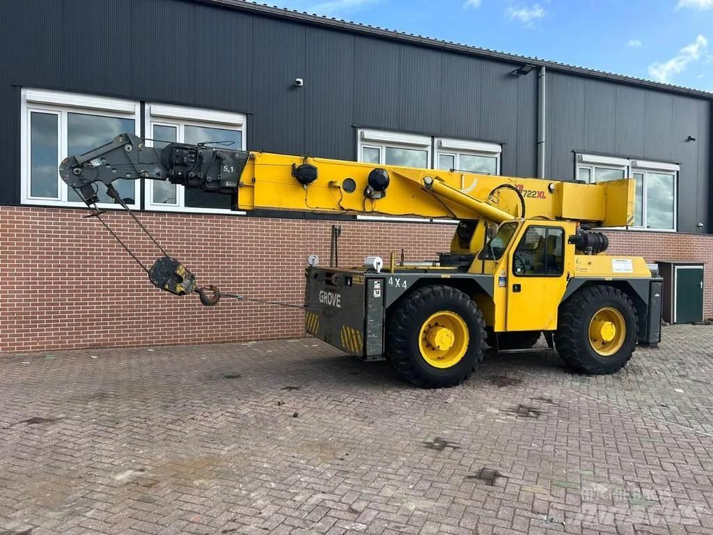 Grove YB7722XL Neapdoroto reljefo kranai