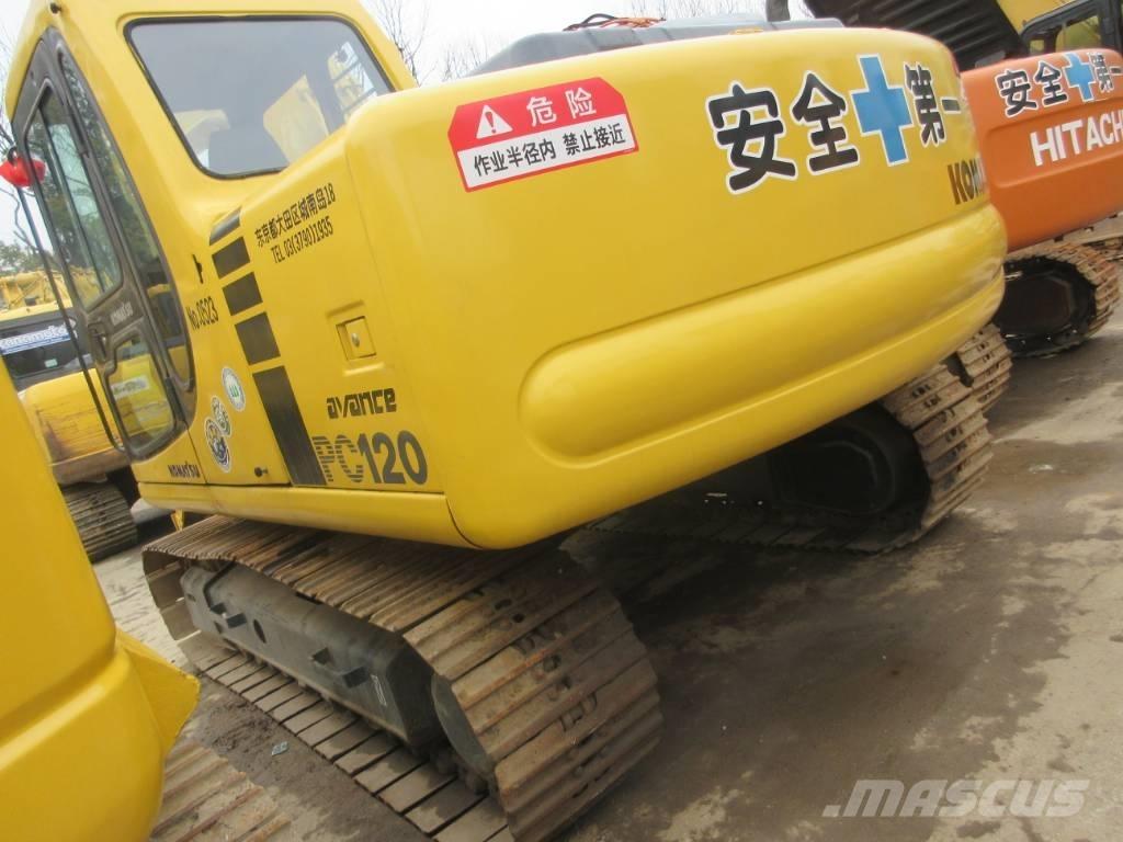 Komatsu PC 120 Vikšriniai ekskavatoriai
