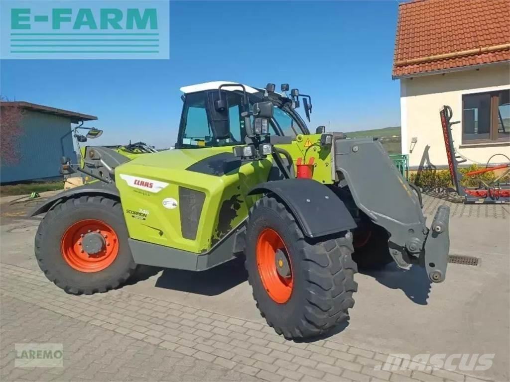 CLAAS scorpion 746 Teleskopiniai krautuvai žemės ūkiui