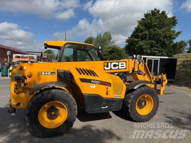 JCB 542-70 AGX Teleskopiniai krautuvai žemės ūkiui