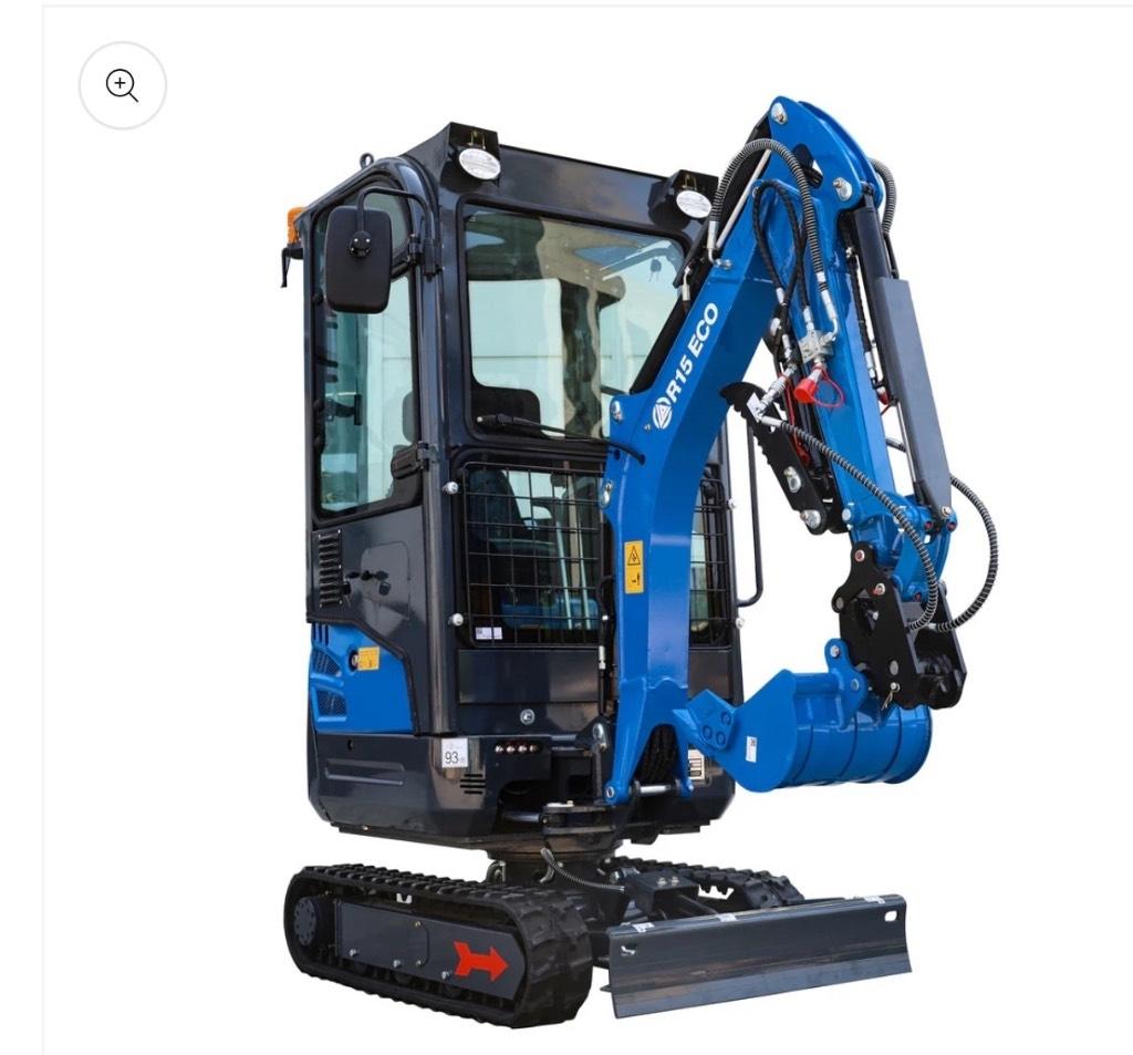 Rippa R15 Mini ekskavatoriai < 7 t