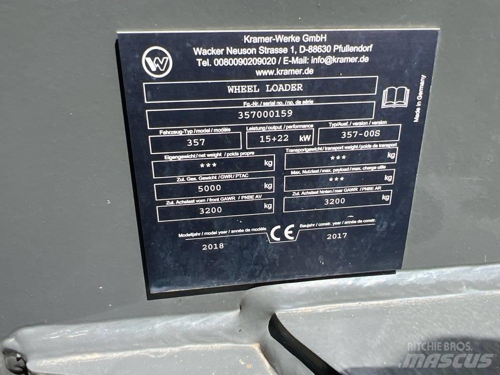 Kramer 5055e Naudoti ratiniai krautuvai