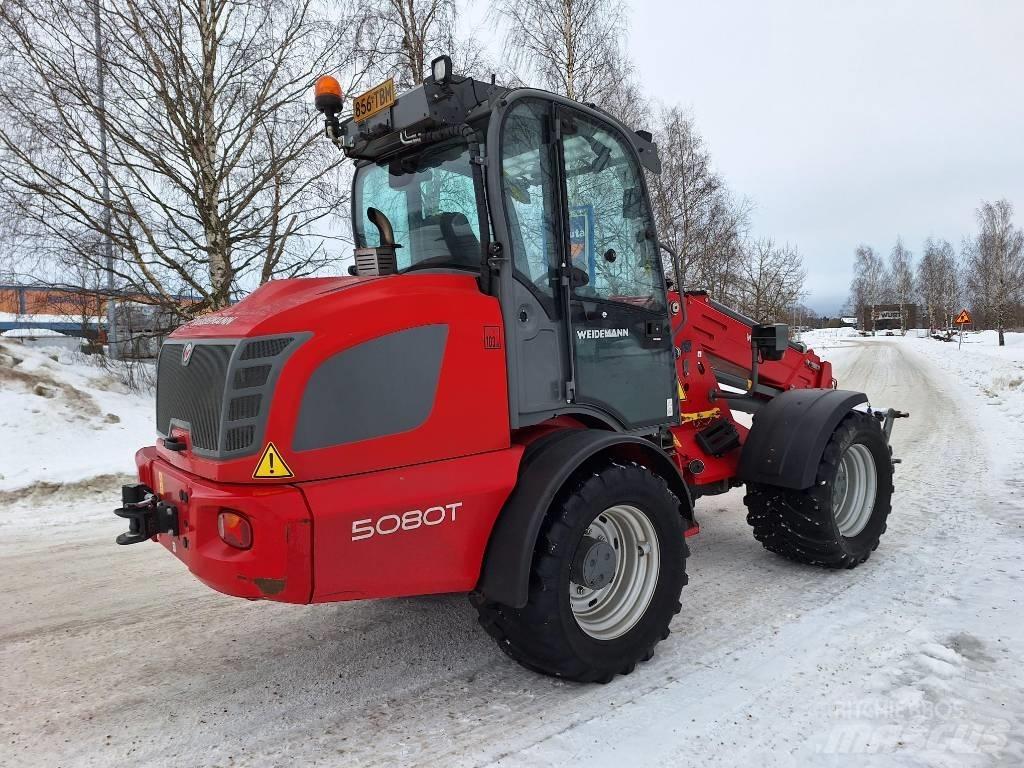 Weidemann 5080T Teleskopiniai krautuvai žemės ūkiui