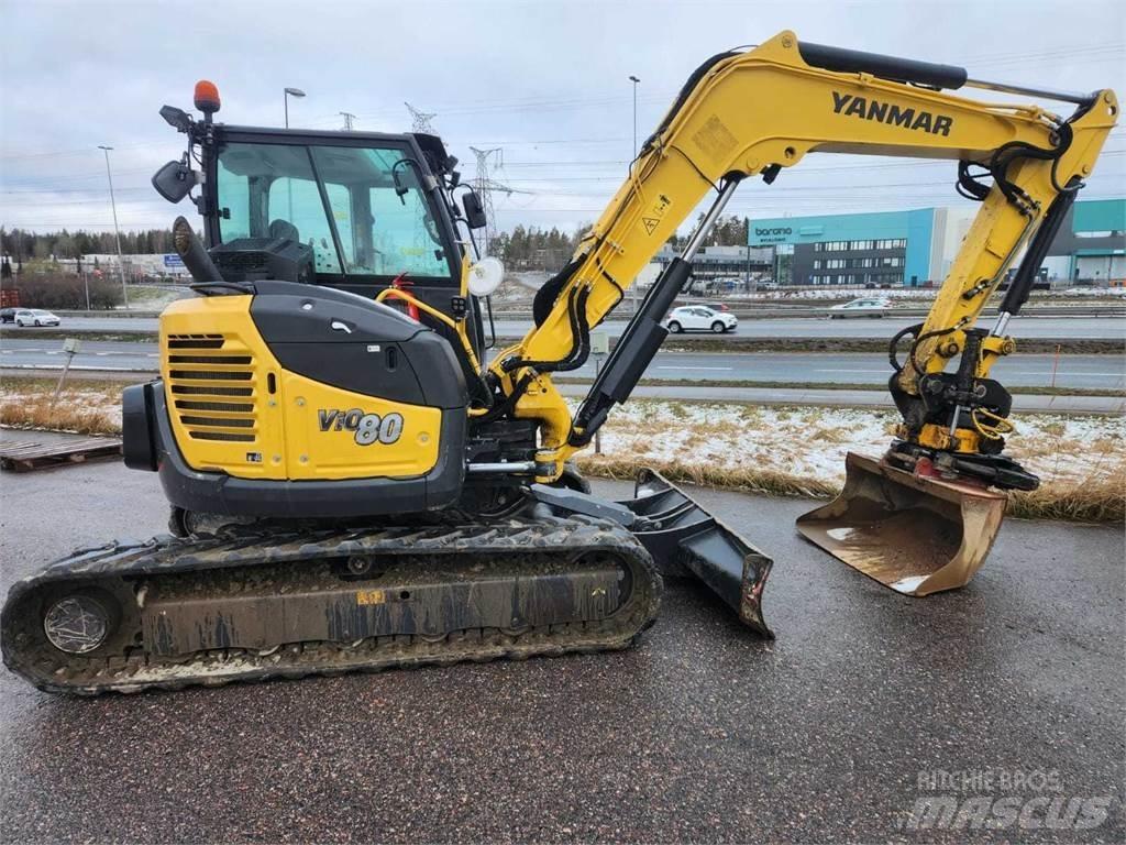 Yanmar VIO 80-1A Vidutinės galios ekskavatoriai 7-12 t