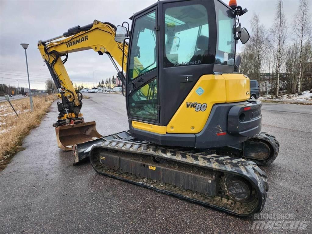 Yanmar VIO 80-1A Vidutinės galios ekskavatoriai 7-12 t