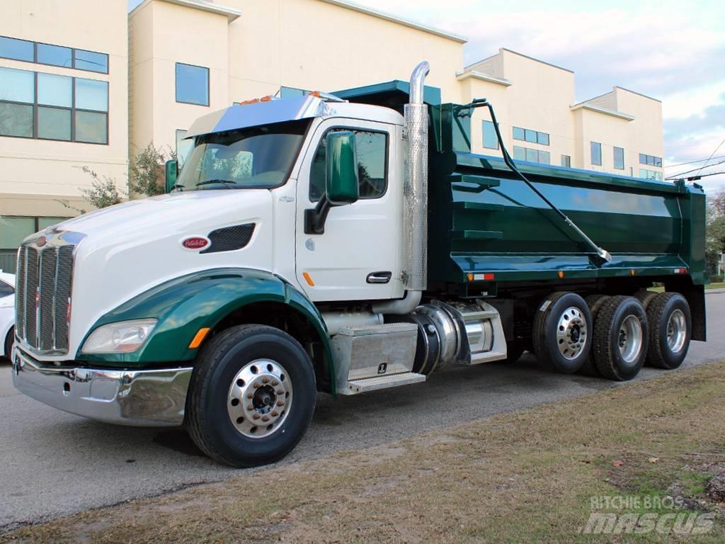 Peterbilt 579 Savivarčių priekabų vilkikai