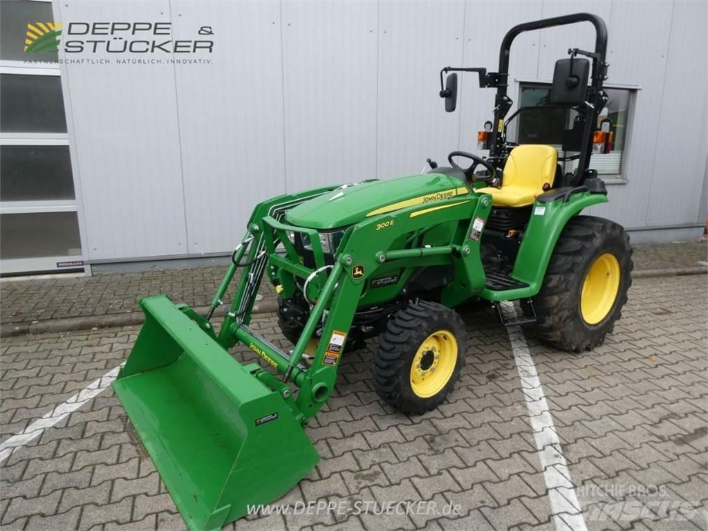 John Deere 3038E Naudoti kompaktiški traktoriai