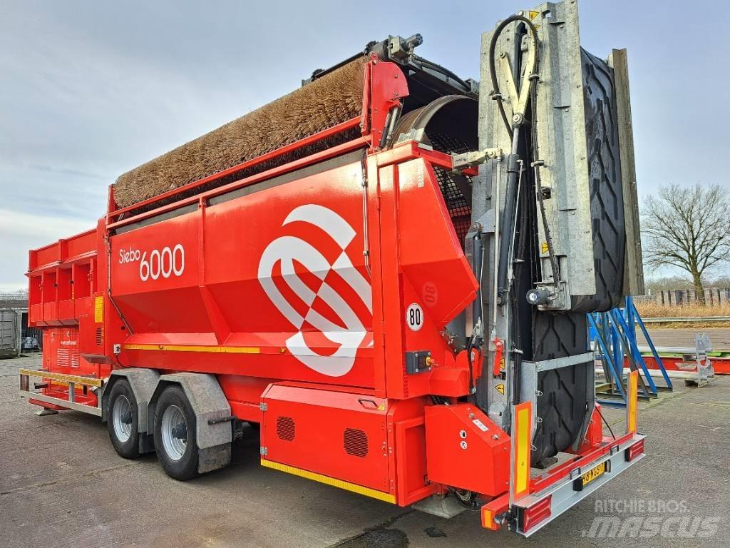 Siebotec Siebo 6000 Cilindriniai rotaciniai sietai