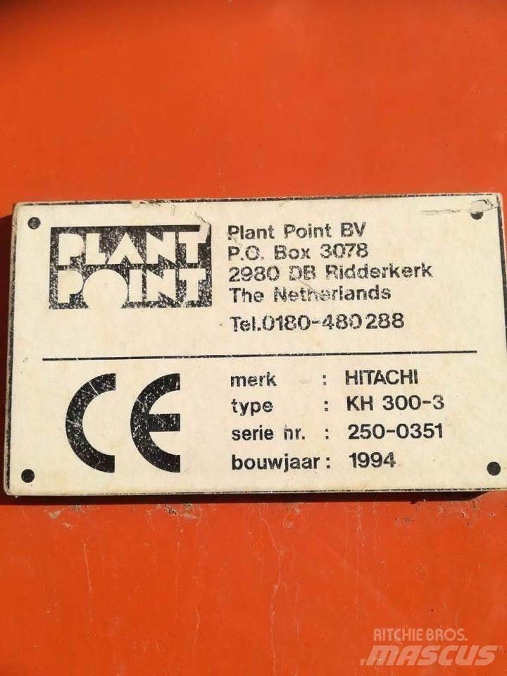 Hitachi KH 300 Vikšriniai kranai