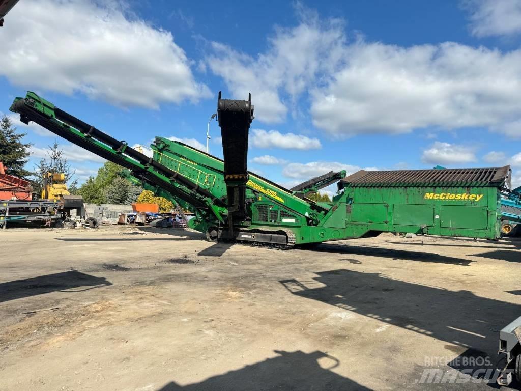 McCloskey S190 Mobilūs sietai