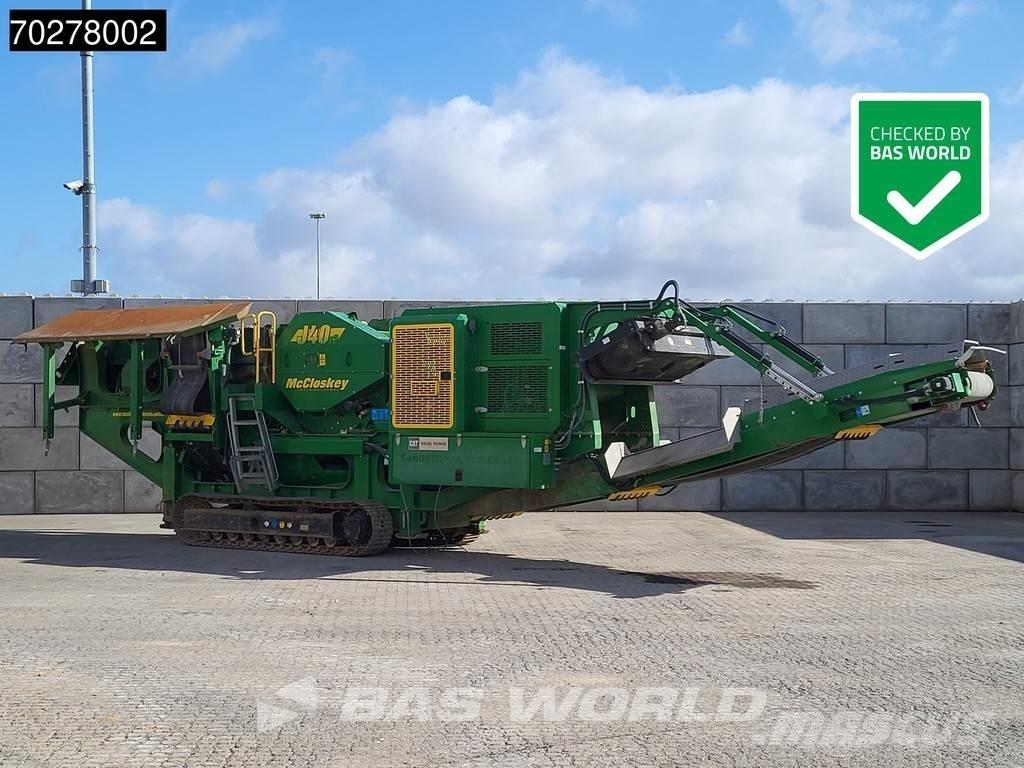 McCloskey J40 V2 Mobilūs smulkintuvai
