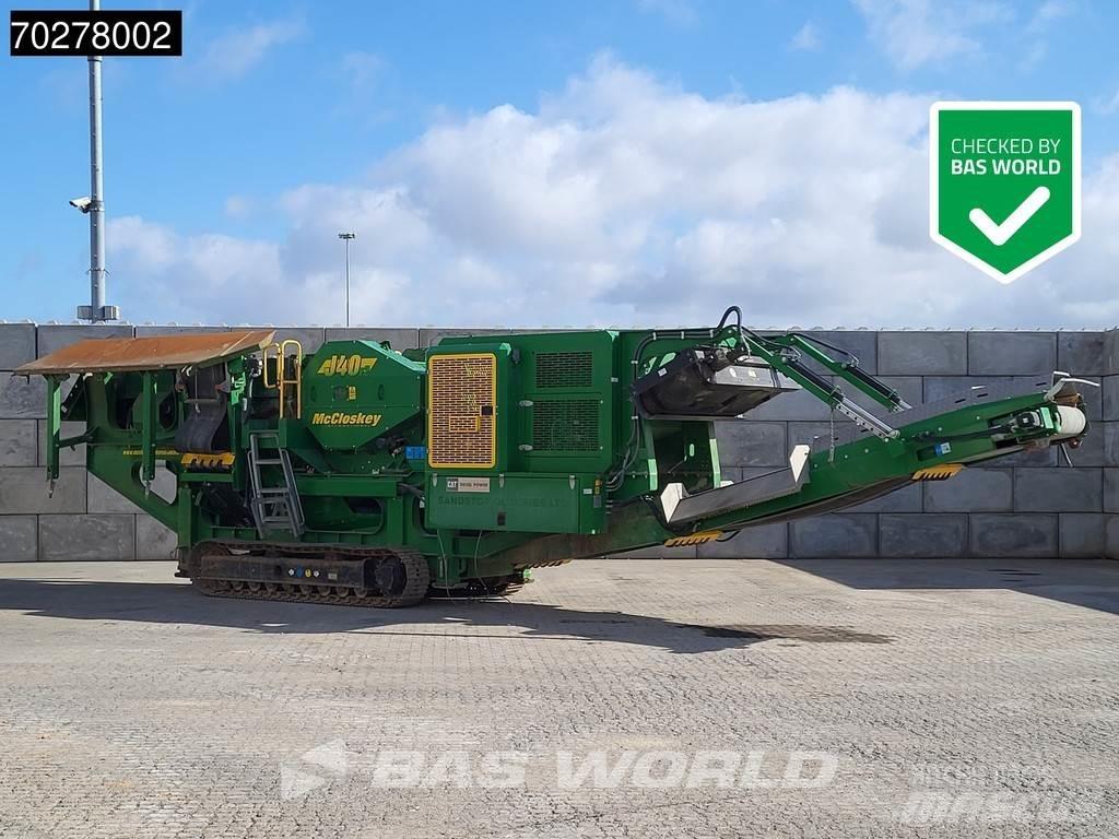 McCloskey J40 V2 Mobilūs smulkintuvai
