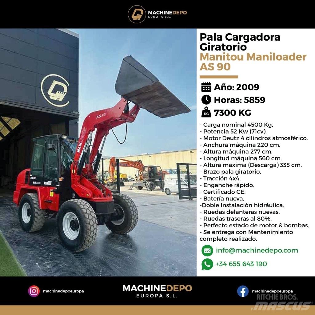 Manitou As 90 Mini krautuvai