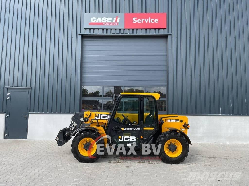 JCB 525-60 AgriPlus Teleskopiniai krautuvai žemės ūkiui