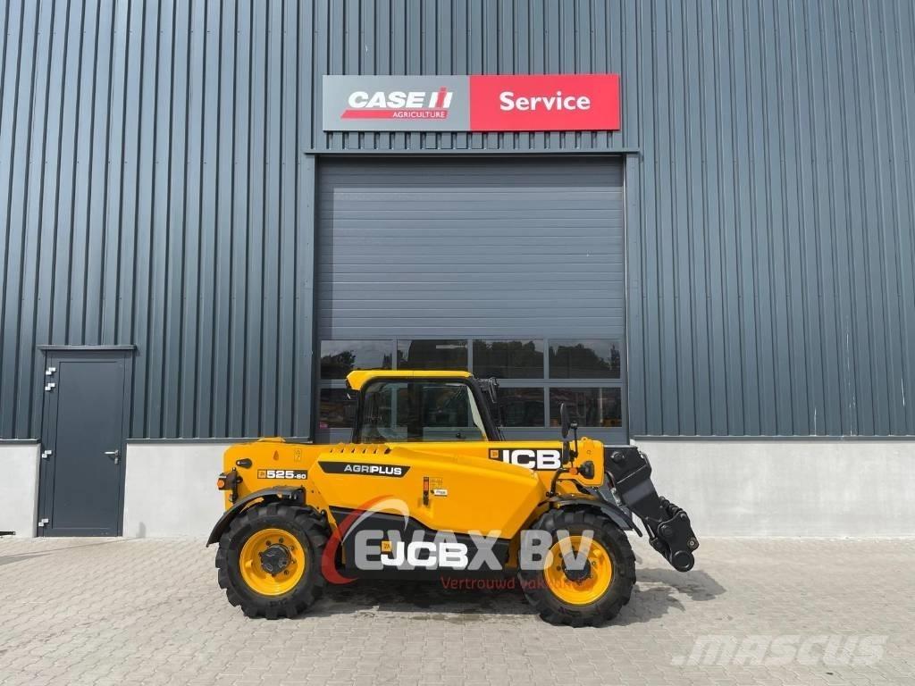 JCB 525-60 AgriPlus Teleskopiniai krautuvai žemės ūkiui