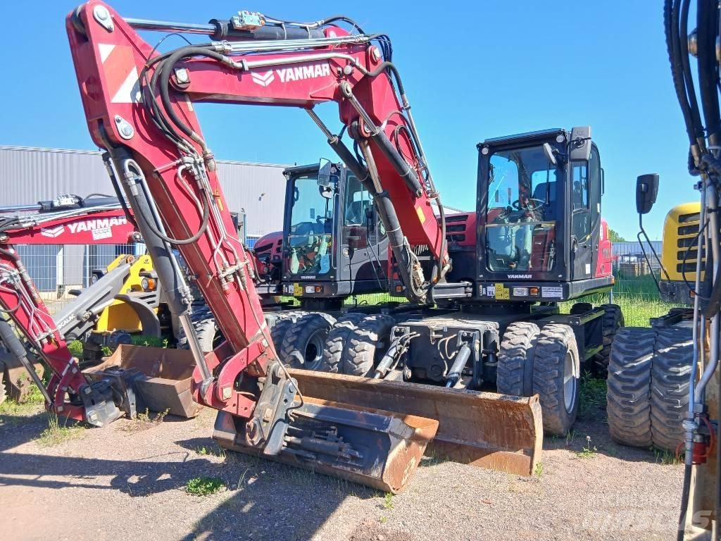 Yanmar B 110 w Ratiniai ekskavatoriai