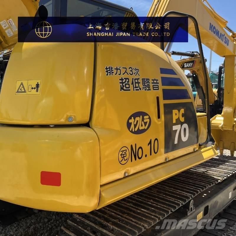 Komatsu PC 70 Mini ekskavatoriai < 7 t